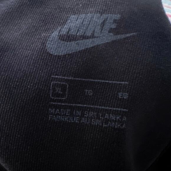 Nike Just Do It Compression Shorts Women XL Black Neon Gradient Logo DM7989-010 - Picture 6 of 8